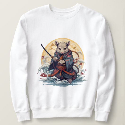 Samurai-Ratte Damen Hoodies & Sweatshirts (Design vorne)