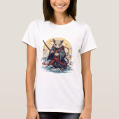 Samurai-Ratte Damen T-Shirts (Vorderseite)