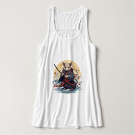 Samurai-Ratte Damen-Tank-Tops Tank Top