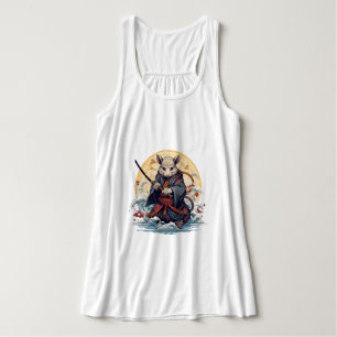 Samurai-Ratte Damen-Tank-Tops Tank Top