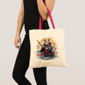 Samurai-Ratte Damen-Taschen Tragetasche (Vorderseite (Produkt))