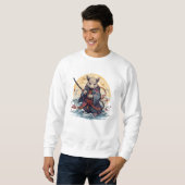 Samurai-Ratte Herren Hoodies & Sweatshirts (Vorne ganz)