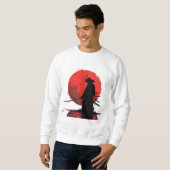 Samurai-Reflexion Sweatshirt (Vorne ganz)