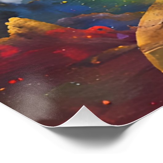 Samurai Reunion Poster (Ecke)