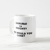 Samurai / RitterTasse Kaffeetasse (Vorderseite Links)