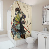 Samurai Ronin By Tsukioka Yoshitoshi 1869 Duschvorhang (Beispiel)