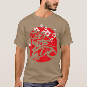Samurai Ronin Japanisch Red Sun  T-Shirt