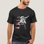 Samurai Ronin Japanisch Red Sun T-Shirt (Vorderseite)