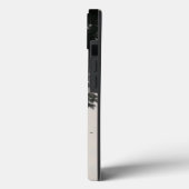Samurai Ronin: Schwarz-Weiß-Tinte Case (Rückseite / Links)