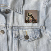 Samurai-Rüstung, Muromachi Zeitraum c.1384 Button (Beispiel)
