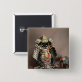 Samurai-Rüstung, Muromachi Zeitraum c.1384 Button (Vorne & Hinten)