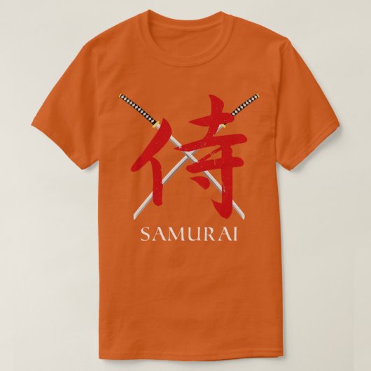 Samurai / Samurai Warrior Katana Schwerter Samurai T-Shirt (Design vorne)