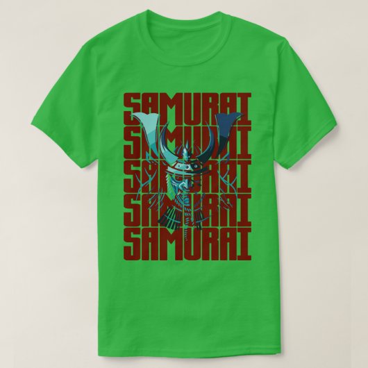 Samurai Samurai Warrior Ronin Samurai Samurai Oni T-Shirt (Design vorne)