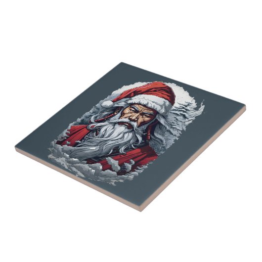 Samurai Santa Claus Fliese (Seite)