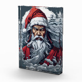 Samurai Santa Claus Fotoblock (Rechts)