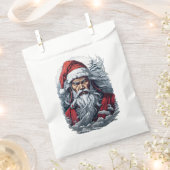 Samurai Santa Warrior Weihnachtsgeschenk Geschenktütchen (Ausgeschnitten)