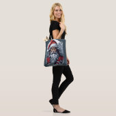 Samurai Santa Warrior Weihnachtsgeschenk Tasche (Am Model)