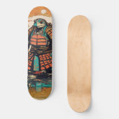 Samurai-Schildkröte Skateboard (Vorderseite)