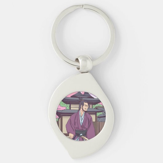 Samurai Schlüsselanhänger (Vorderseite)