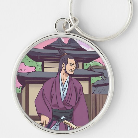 Samurai Schlüsselanhänger (Vorne)
