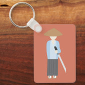Samurai Schlüsselanhänger (Vorderseite)