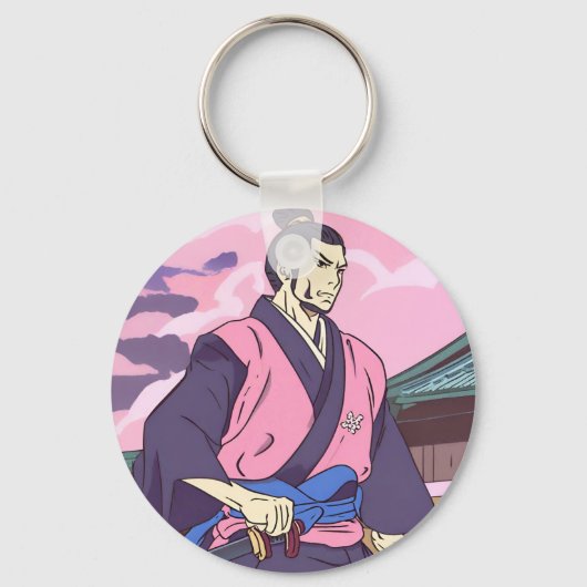 Samurai Schlüsselanhänger (Vorderseite)