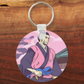 Samurai Schlüsselanhänger (Rückseite)