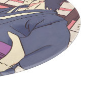 Samurai Schneidebrett (Ecke)