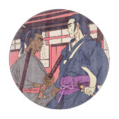 Samurai Schneidebrett (Vorderseite)