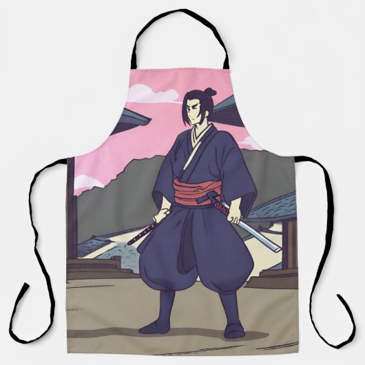 Samurai Schürze (Vorderseite)