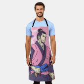 Samurai Schürze (Getragen)