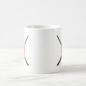 SAMURAI - Schwert und Kanji Kaffeetasse (Mittel)
