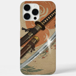 Samurai Schwerter iPhone 16 Pro Max Hülle