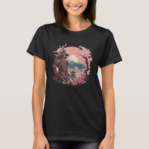 Samurai Schwerter Japanisch Retro Vintag Bushido W T-Shirt