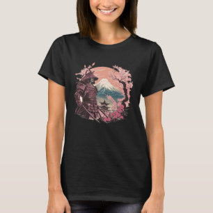 Samurai-Schwerter Japanisch Retro Vintage Bushido T-Shirt