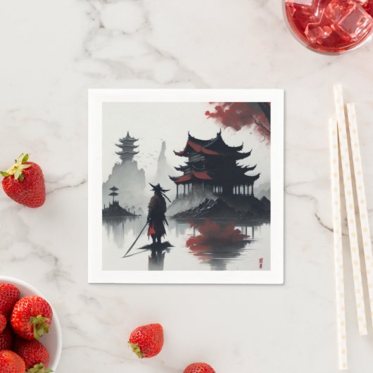 Samurai Serviette (Beispiel)