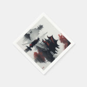 Samurai Serviette (Ecke)