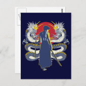 Samurai Seven Postkarte (Vorne/Hinten)