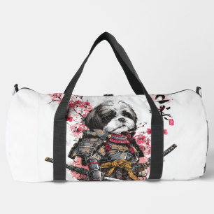 Samurai Shih Tzu � Epischer Kriegerhund Duffle Bag