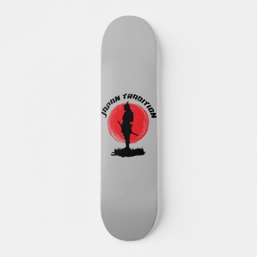 Samurai Shogun Warrior Japan Skateboard (Vorne)