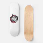 Samurai Skateboard (Vorderseite)