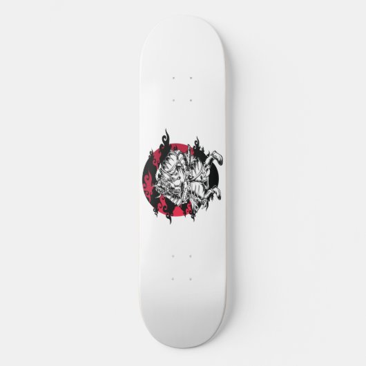 Samurai Skateboard (Vorderseite)
