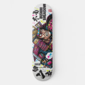 SAMURAI Skateboard Art – Japanese Spirit (Vorderseite)