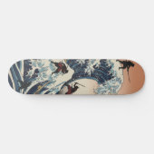 SAMURAI Skateboard – Japanese Ukiyo-e Inspired Art (Horizontal)