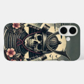 Samurai Skull Case-Mate iPhone Hülle (Rückseite (Horizontal))