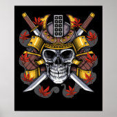 Samurai Skull Poster (Vorne)