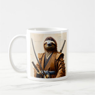 Samurai Sloth Kaffeetasse