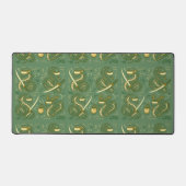 Samurai Snake with VR Headset Schreibtischunterlage (Vorderseite)