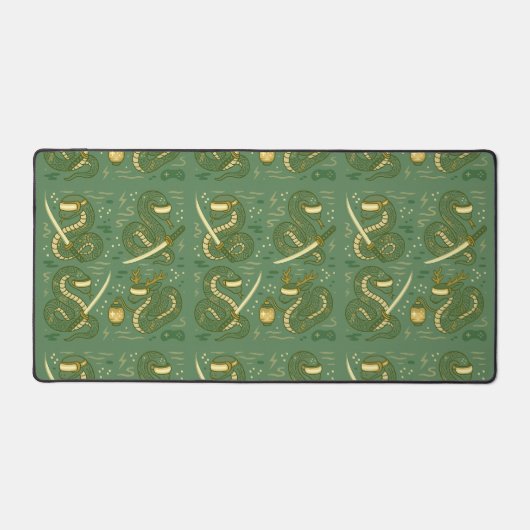 Samurai Snake with VR Headset Schreibtischunterlage (Vorderseite)