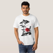 Samurai sobre torii T-Shirt (Vorne ganz)